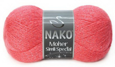 Fir de tricotat sau crosetat - Fire tip mohair acril NAKO MOHER SIMLI SPECIAL ROZ 10799