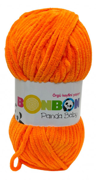 Fir de tricotat sau crosetat - Fire tip mohair din acril NAKO BONBON PANDA BABY 3127
