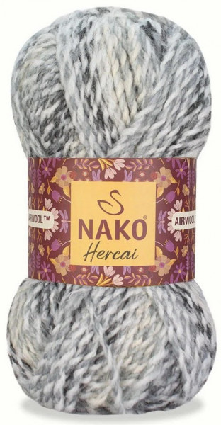 Fir de tricotat sau crosetat - Fire tip mohair din acril NAKO HERCAI DEGRADE 28062