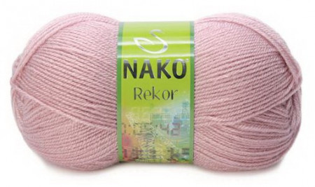 Fir de tricotat sau crosetat - Fire tip mohair din acril premium Nako REKOR ROZ 10275