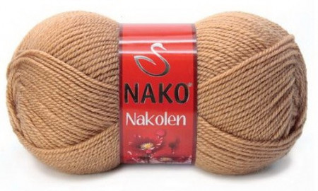 Fir de tricotat sau crosetat - Fire tip mohair din lana 50% si acril 50% Nakolen BEJ 221