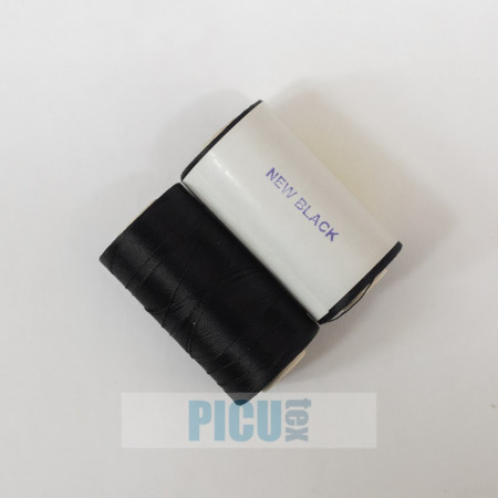 Ata brodat 100% vascoza DOLI - NEGRU cod BLACK
