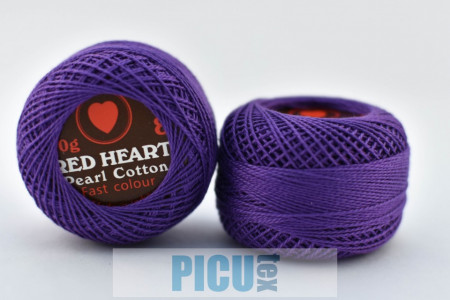Cotton perle RED HEART cod 0111 - Img 2