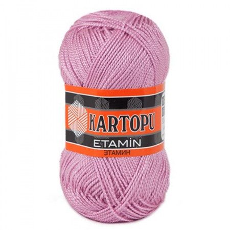 Fir de tricotat,brodat sau crosetat - Fir KARTOPU ETAMIN ROZ 748