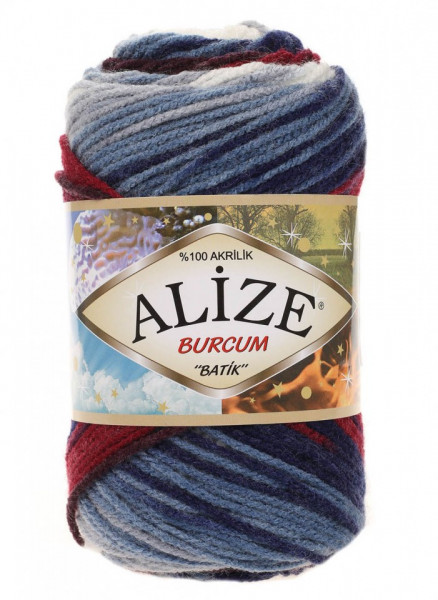 Fir de tricotat sau crosetat - Fir ACRILIC ALIZE BURCUM BATIK DEGRADE 2978