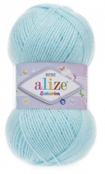 Fir de tricotat sau crosetat - Fir ACRILIC ALIZE SEKERIM BEBE BLEO 189