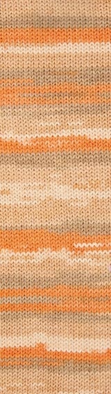 Fir de tricotat sau crosetat - Fir ALIZE COTTON GOLD BATIK - DEGRADE 8095 - Img 2