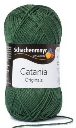 Fir de tricotat sau crosetat - Fir BUMBAC 100% MERCERIZAT CATANIA TANNENBAUM 419