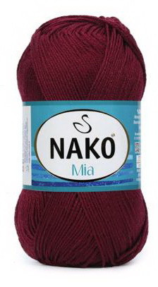Fir de tricotat sau crosetat - Fir BUMBAC 100% NAKO MIA GRENA 2301