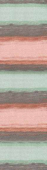 Fir de tricotat sau crosetat - Fir microfibra ALIZE DIVA BATIK DEGRADE 5550 - Img 3