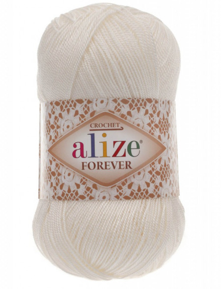 Fir de tricotat sau crosetat - Fir microfibra ALIZE FOREVER CREAM 292