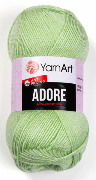 Fir de tricotat sau crosetat - Fire acril anti pilling YARNART ADORE COD 359