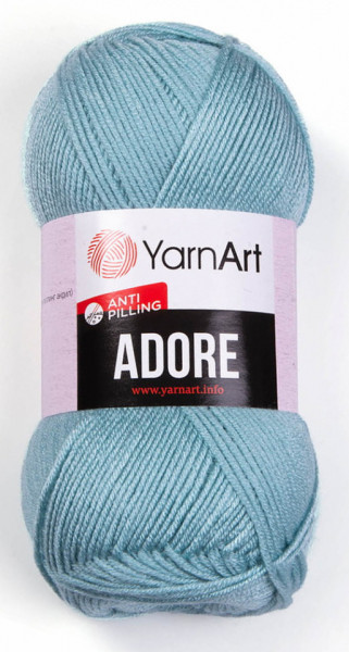 Fir de tricotat sau crosetat - Fire acril anti pilling YARNART ADORE COD 369