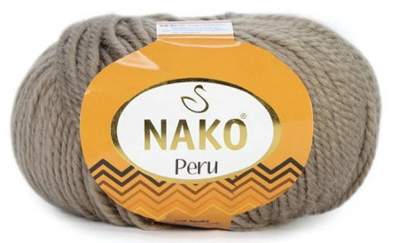 Fir de tricotat sau crosetat - Fire din amestec alpaca, lana si acril Nako Peru - BEJ COD 257
