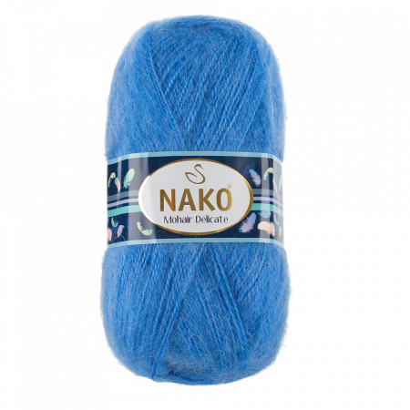 Fir de tricotat sau crosetat - Fire tip mohair acril NAKO MOHAIR DELICATE - BLEO COD 6120 / 1256