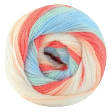 Fir de tricotat sau crosetat - Fire tip mohair din acril Kamgarn Cicibebe Batik degrade 79 - Img 2