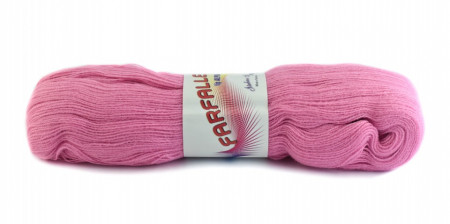 Fir de tricotat sau crosetat - Fire tip mohair din acril (PNA) Canguro Farfalle ROZ 305