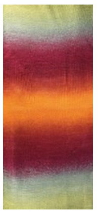 Fir de tricotat sau crosetat - Fire tip mohair din acril premium Nako ANGORELLA DEGRADE 87529 - Img 2