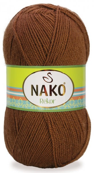 Fir de tricotat sau crosetat - Fire tip mohair din acril premium Nako REKOR MARO 14007