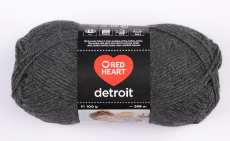 Fir de tricotat sau crosetat - Fire tip mohair din acril RED HEART DETROIT 5671
