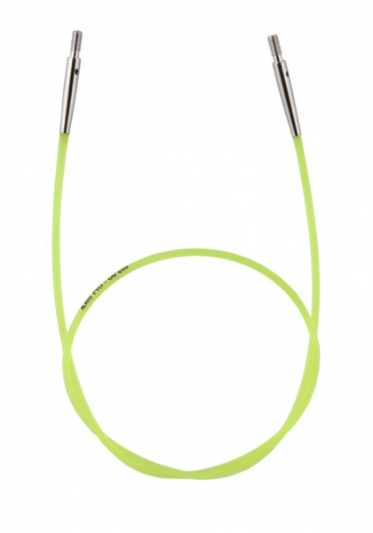 KnitPro Accesorii - cablu culoare verde neon pentru interconectare