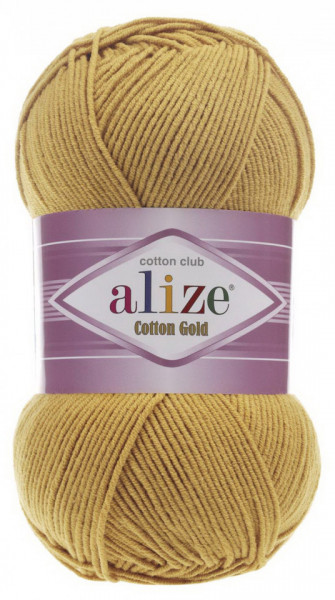 Fir de tricotat sau crosetat - Fir ALIZE COTTON GOLD BEJ 736