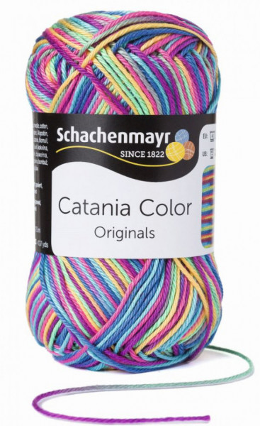 Fir de tricotat sau crosetat - Fir BUMBAC 100% MERCERIZAT CATANIA COLOR AFRIKA COLOR COD 93