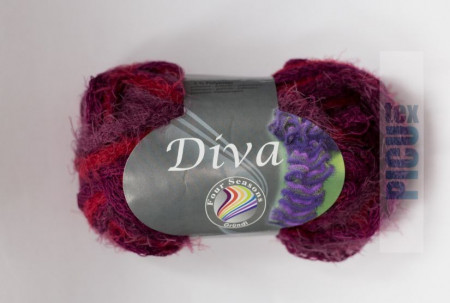 Fir de tricotat sau crosetat - Fire pretricotat esarfa GRUNDL DIVA DEGRADE 08