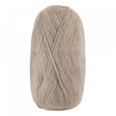 Fir de tricotat sau crosetat - Fire tip mohair acril NAKO MOHAIR DELICATE - BEJ COD 1199 - Img 2