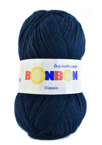 Fir de tricotat sau crosetat - Fire tip mohair din acril BONBON CLASIC BLEOMAREN 98207