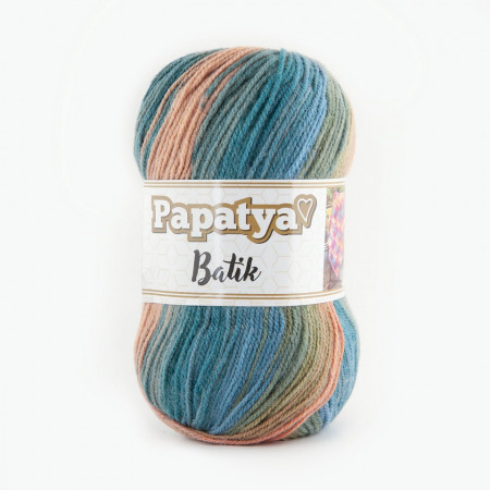 Fir de tricotat sau crosetat - Fire tip mohair din acril Kamgarn Papatya Batik degrade 38