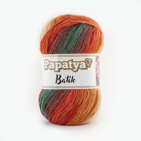 Fir de tricotat sau crosetat - Fire tip mohair din acril Kamgarn Papatya Batik degrade 33