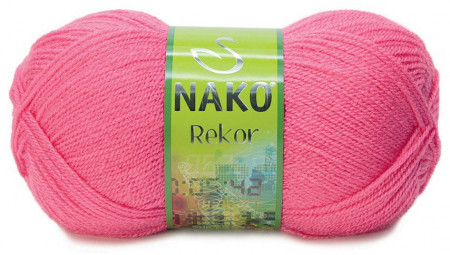 Fir de tricotat sau crosetat - Fire tip mohair din acril premium Nako REKOR ROZ 236