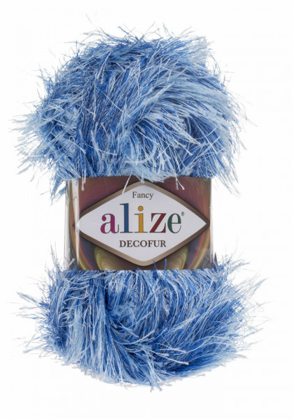 Fir de tricotat sau crosetat - FANCY - ALIZE DECOFUR BLEO 1370