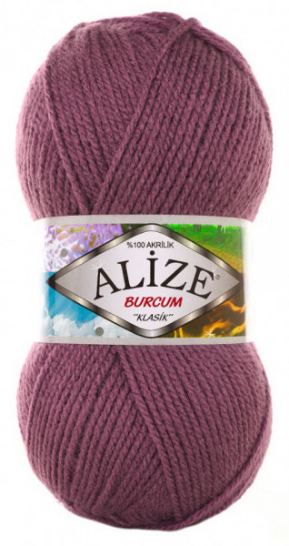 Fir de tricotat sau crosetat - Fir ACRILIC ALIZE BURCUM KLASIK MOV 440