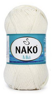 Fir de tricotat sau crosetat - Fir BUMBAC 100% NAKO MIA CREAM 2472