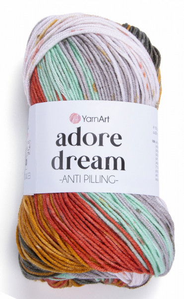 Fir de tricotat sau crosetat - Fire acril anti pilling YARNART ADORE DREAM COD 1069