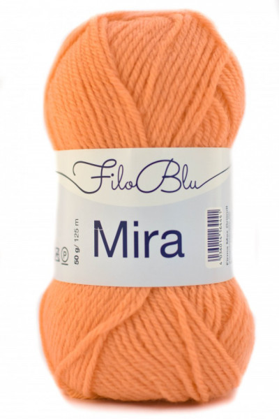 Fir de tricotat sau crosetat - Fire Filo Blu - MIRA - 2 - PORTOCALIU MANDARINA