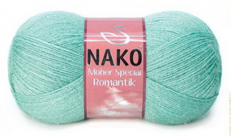 Fir de tricotat sau crosetat - Fire tip mohair acril NAKO MOHER SPECIAL ROMANTIK VERNIL 11305