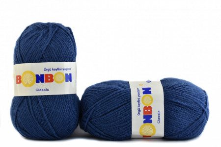 Fir de tricotat sau crosetat - Fire tip mohair din acril BONBON CLASIC 98412 - Img 2