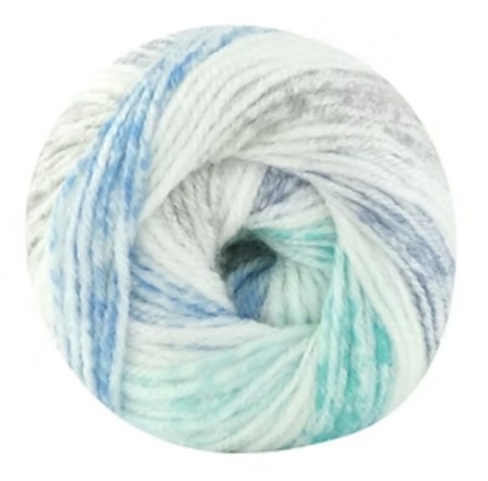 Fir de tricotat sau crosetat - Fire tip mohair din acril Kamgarn Cicibebe Sweetie Colors degrade 106 - Img 2