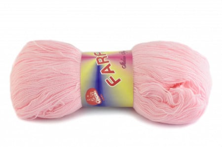 Fir de tricotat sau crosetat - Fire tip mohair din acril (PNA) Canguro Farfalle ROZ 303
