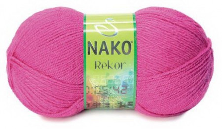 Fir de tricotat sau crosetat - Fire tip mohair din acril premium Nako REKOR ROZ 10121