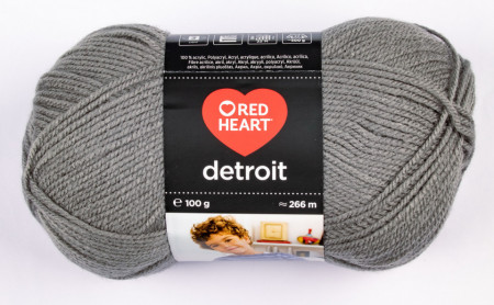 Fir de tricotat sau crosetat - Fire tip mohair din acril RED HEART DETROIT 98387