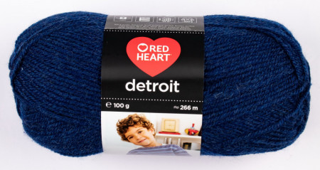 Fir de tricotat sau crosetat - Fire tip mohair din acril RED HEART DETROIT 98583