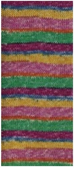 Fir de tricotat sau crosetat - Fire tip mohair din lana si polyamida Nako BOHO mix 32844 - Img 2