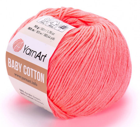 Fir de tricotat sau crosetat - Fire YARNART BABY COTTON COD 424