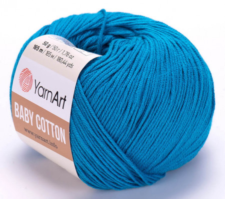 Fir de tricotat sau crosetat - Fire YARNART BABY COTTON COD 458