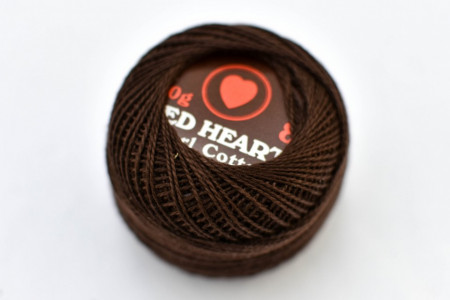 Cotton perle RED HEART cod 0381