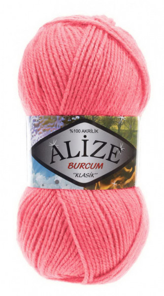 Fir de tricotat sau crosetat - Fir ACRILIC ALIZE BURCUM KLASIK ROZ 170